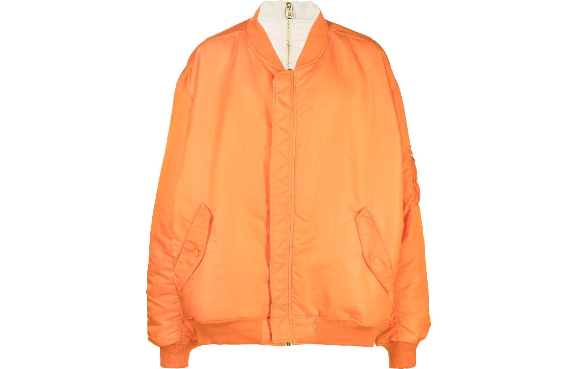 Vetements FW22 Reversible Zip-Up Bomber Jacket UA53JA850C1307