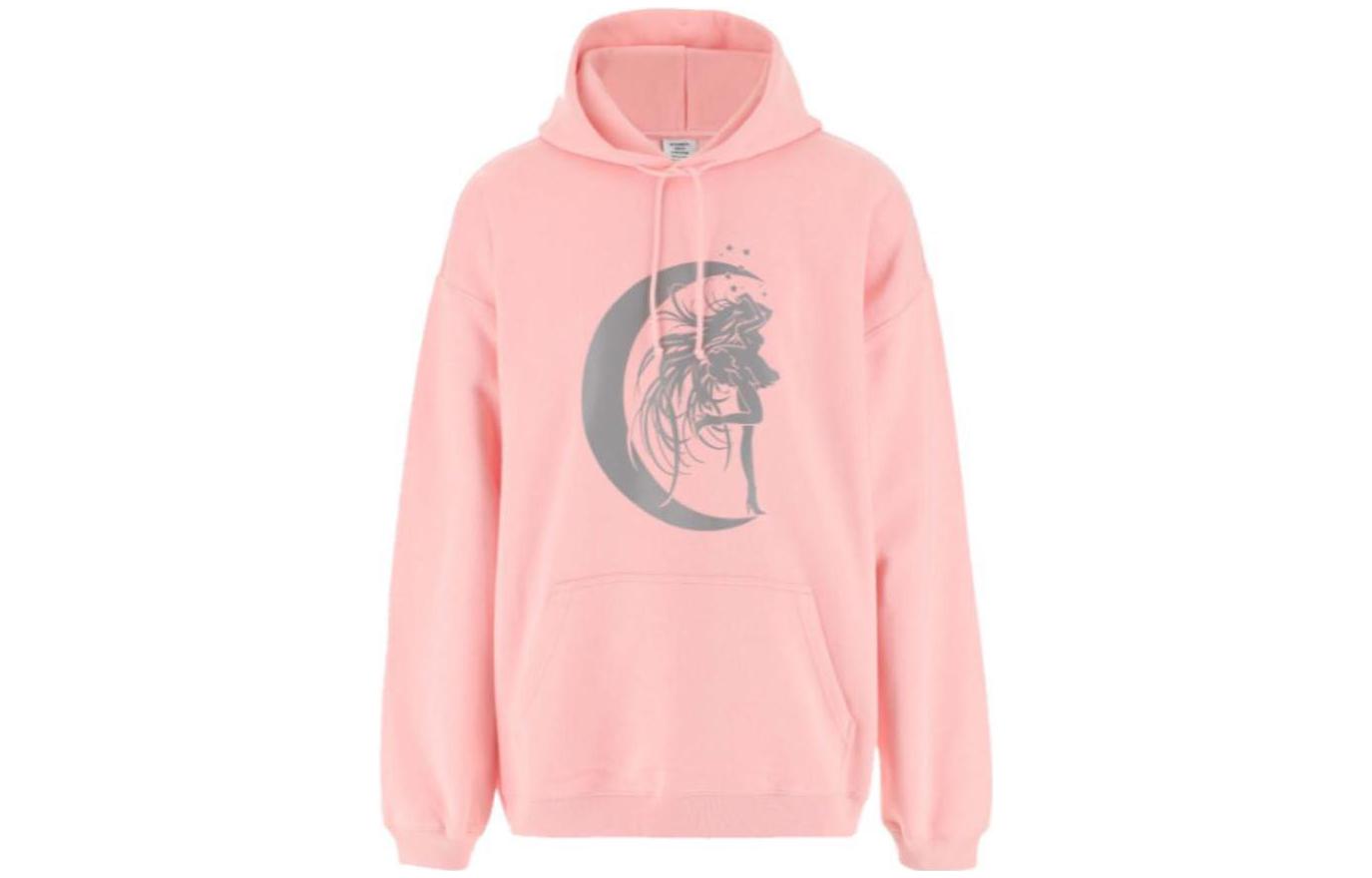 Vetements FW22 Sailor Moon Graphic Hoodie Pink UE51TR750P
