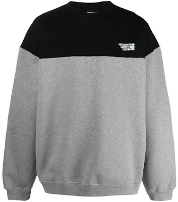 Vetements Letter Logo Crewneck Pullover Sweatshirt Men’s Grey UAH21TR527 Buy Vetements Letter Logo Crewneck Pullover Sweatshirt Men’s Grey UAH21TR527