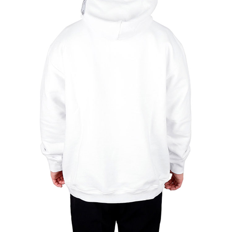 Shop Hoodie Putih Vetements Logo Patch Fesyen. SS20TR311-WHITE