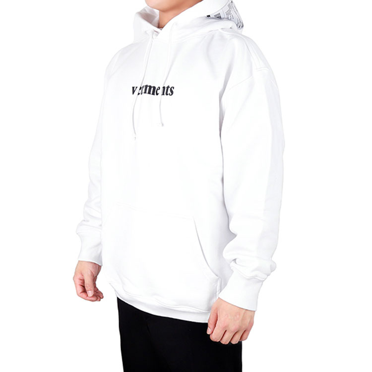 Purchase Hoodie Putih Vetements Logo Patch Fesyen. SS20TR311-WHITE
