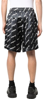 베트멍 로고 프린트 엘라스틱 웨이스트 숏팬츠 유니섹스 블랙. UE52PA260W-2661 Purchase 베트멍 로고 프린트 엘라스틱 웨이스트 숏팬츠 유니섹스 블랙. UE52PA260W-2661