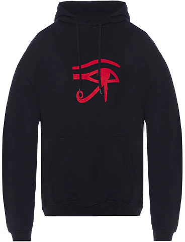 vetements-logo-print-unisex-black-hoodie-wss-18-tr-25-black