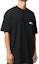 Sizing Vetements Logo Cetak Unisex Baju-T Hitam Lengan Pendek. UAH21TR511-black