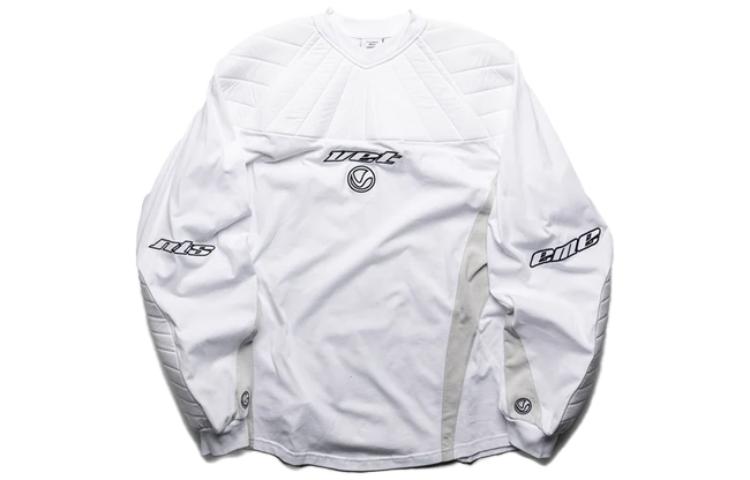 Vetements Multicolor Letter Print Crewneck Sweatshirt White UE63LS300W-WHIT