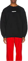 Vetements Oversized Letter Print Crewneck Sweatshirt Black UAH20TR728 Vetements Oversized Letter Print Crewneck Sweatshirt Black UAH20TR728