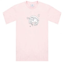 Vetements Pink Cartoon Casual Short Sleeve T-Shirt Men UE51TR390P-BABYPINK Vetements Pink Cartoon Casual Short Sleeve T-Shirt Men UE51TR390P-BABYPINK