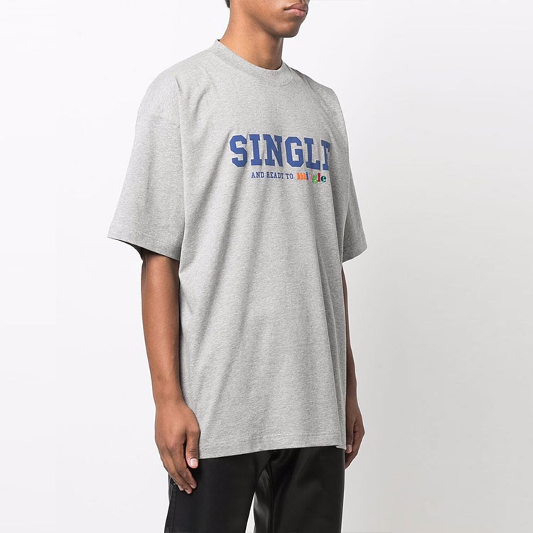 Purchase 베트멍 싱글 프린트 크루넥 반팔 티셔츠 유니섹스 그레이 UE52TR190G-GREY