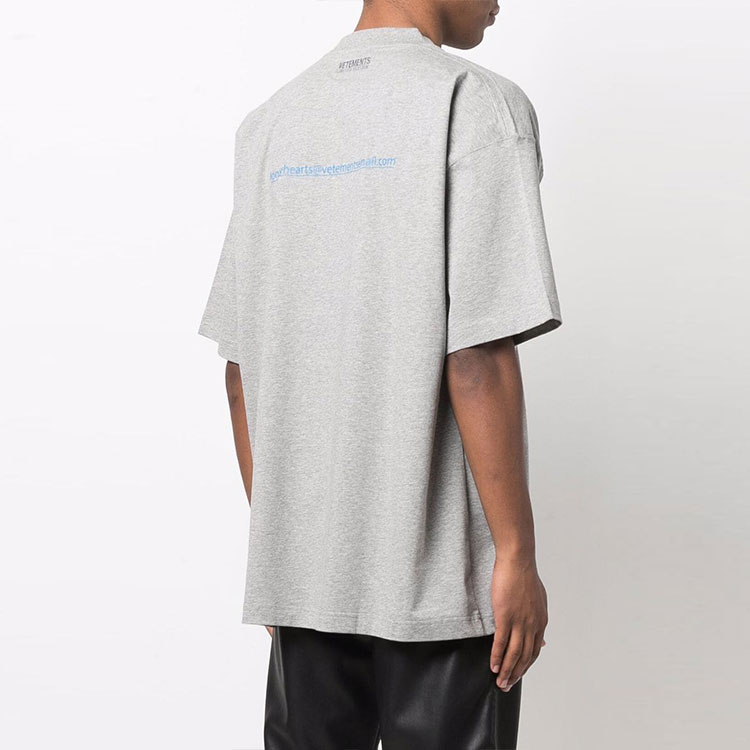 Details for 베트멍 싱글 프린트 크루넥 반팔 티셔츠 유니섹스 그레이 UE52TR190G-GREY