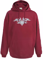 Vetements Small Logo Letter Hoodie Unisex Maroon UAH21TR637-BORDEAUS Vetements Small Logo Letter Hoodie Unisex Maroon UAH21TR637-BORDEAUS