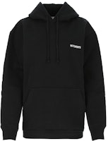Vetements Small Logo Pullover Hoodie Unisex Black UAH21TR535-BLACK Vetements Small Logo Pullover Hoodie Unisex Black UAH21TR535-BLACK