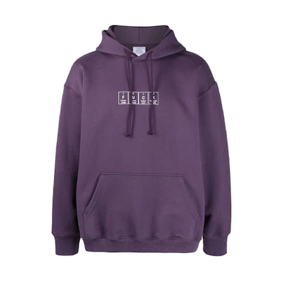 Vetements SS21 Graphic Print Hoodie Purple UE51TR250A1604
