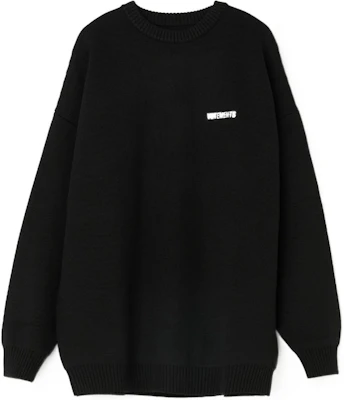 Vetements SS22 Logo Print Crewneck Sweatshirt Black UE52KN360B-2901 Buy Vetements SS22 Logo Print Crewneck Sweatshirt Black UE52KN360B-2901