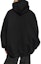 Lookbook ヴェトモン SS24 ブラック オーバーサイズ プルオーバーパーカー カジュアルロゴ. UA65HD370B1302-BLACK