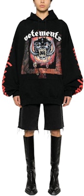 ヴェトモン SS24 ロゴプリント リブ付きフーディー ブラック ユニセックス パーカー UE64HD290BB-BLACK Shop ヴェトモン SS24 ロゴプリント リブ付きフーディー ブラック ユニセックス パーカー UE64HD290BB-BLACK