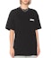 Shop Vetements Unisex Tee Hitam Lengan Pendek Cetakan Huruf Dada dan Belakang. UAH21TR510