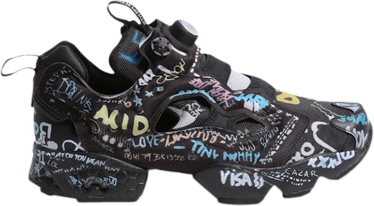Vetements x Reebok InstaPump Fury 'Graffiti - Negro' UAH21SN244-1385 Buy Vetements x Reebok InstaPump Fury 'Graffiti - Negro' UAH21SN244-1385