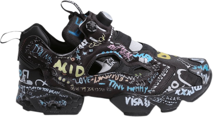 Vetements x Reebok InstaPump Fury 'Graffiti - Black' UAH21SN244-1385 Buy Vetements x Reebok InstaPump Fury 'Graffiti - Black' UAH21SN244-1385