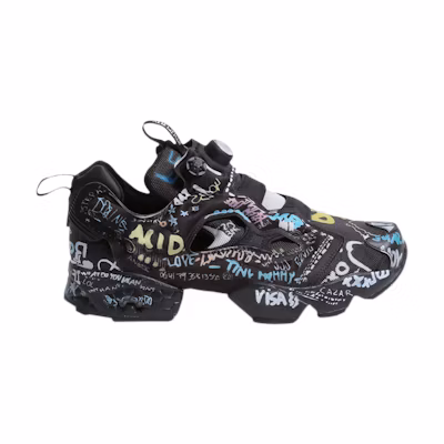 Vetements Reebok InstaPump Fury 'Graffiti - Black'