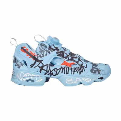 Vetements Reebok InstaPump Fury 'Graffiti - Blue'
