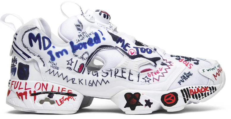 Vetements x Reebok InstaPump Fury 'Graffiti - White' BS7031 Buy Vetements x Reebok InstaPump Fury 'Graffiti - White' BS7031