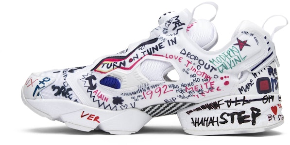 Vetements 联名 Reebok InstaPump Fury “涂鸦-白色” BS7031 Lookbook Vetements 联名 Reebok InstaPump Fury “涂鸦-白色” BS7031