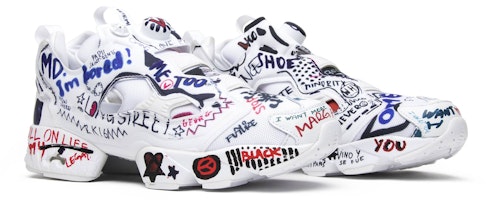 Vetements x Reebok InstaPump Fury 'Graffiti - Putih' BS7031 Cheap Vetements x Reebok InstaPump Fury 'Graffiti - Putih' BS7031