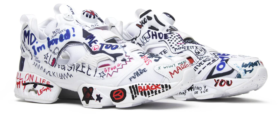 Vetements x Reebok InstaPump Fury '塗鴉 - 白色' BS7031 Cheap Vetements x Reebok InstaPump Fury '塗鴉 - 白色' BS7031
