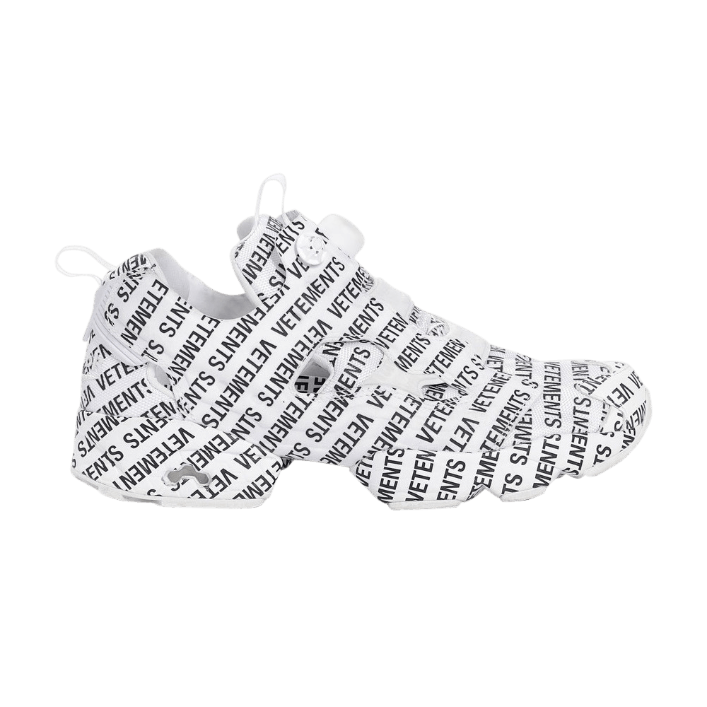 Vetements x Reebok InstaPump Fury 'Monogram - White' CN7280