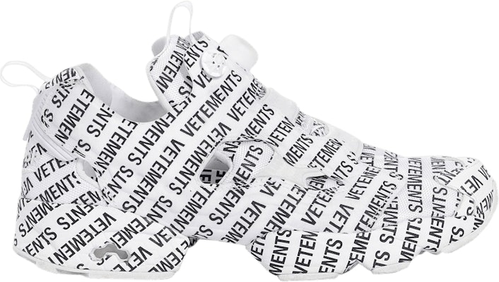 Vetements x Reebok InstaPump Fury 'Monogram - 白色' CN7280 Buy Vetements x Reebok InstaPump Fury 'Monogram - 白色' CN7280