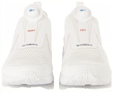 ヴェトモン×リーボック ポンプ シュプリーム 白 BS7042 Lookbook ヴェトモン×リーボック ポンプ シュプリーム 白 BS7042