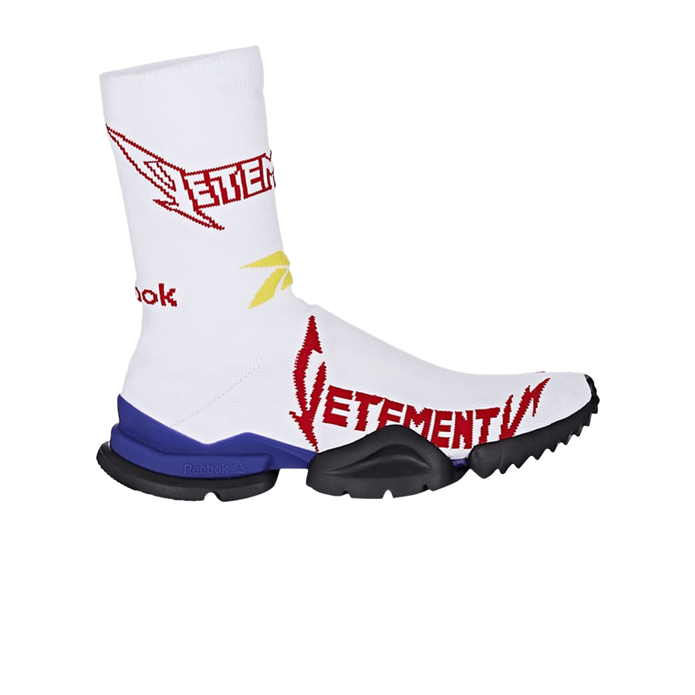 Vetements x Reebok Sock Pump High Top 'White Red' CN7272