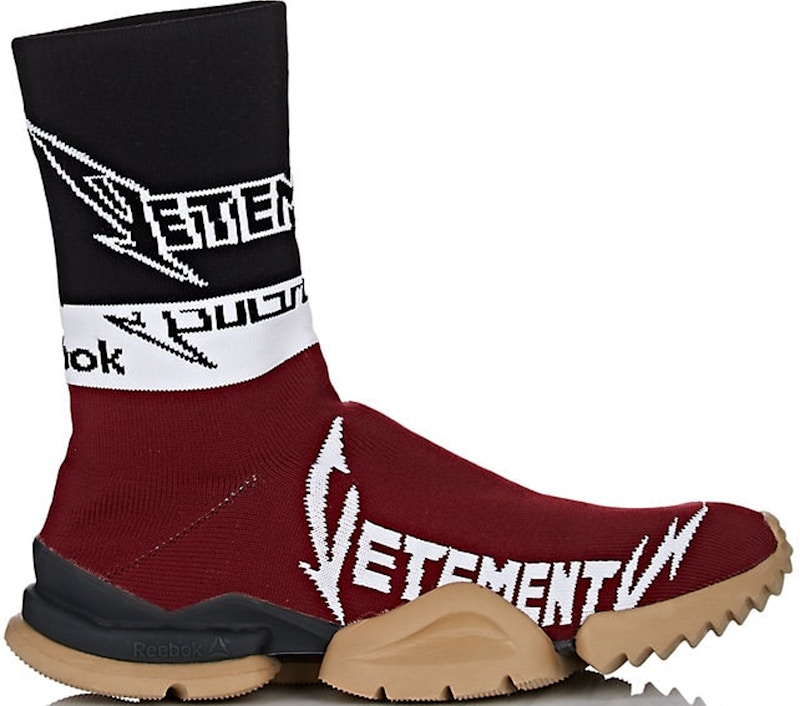 Vetements x Reebok Sock Runner 'Burgundy Black' CN7274