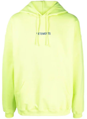 Vetements 黃色Logo印花長袖中性款運動衫 UE52TR380-YNEON Buy Vetements 黃色Logo印花長袖中性款運動衫 UE52TR380-YNEON