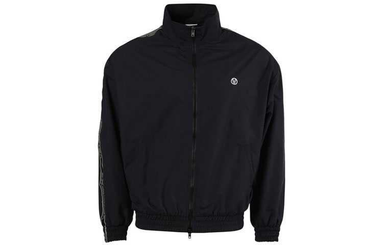 Vetements Zip-Up High-Collar Jacket Black UE51JA841B-BLACK