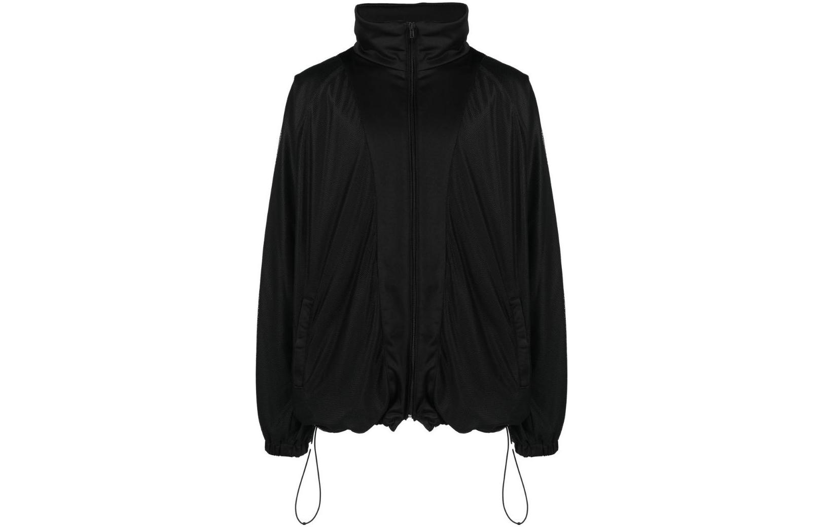 Vetements Zip-Up Track Jacket UA53AT600BBLACK