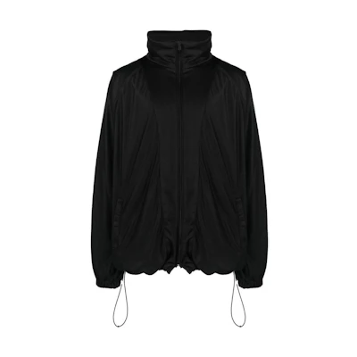 Vetements Zip-Up Track Jacket UA53AT600BBLACK