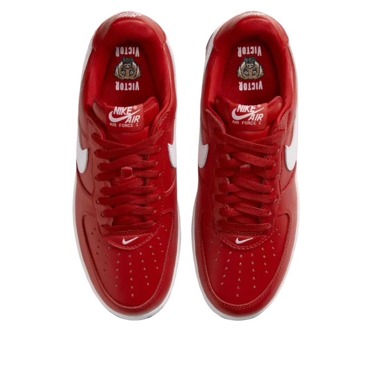 Shop Victor Victor x Nike Air Force 1 ’01 'University Red' IV3238-600