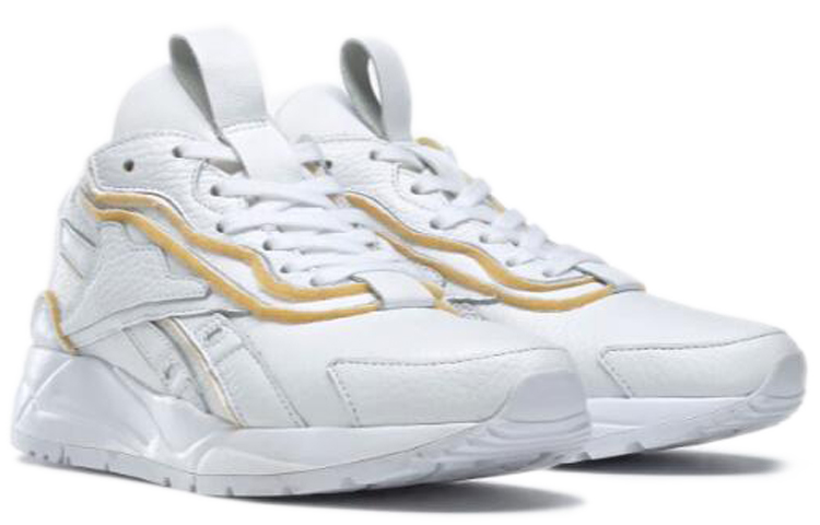 Lookbook Victoria Beckham x Reebok Bolton Cuir ''Blanc Swag Orange'' FW3618