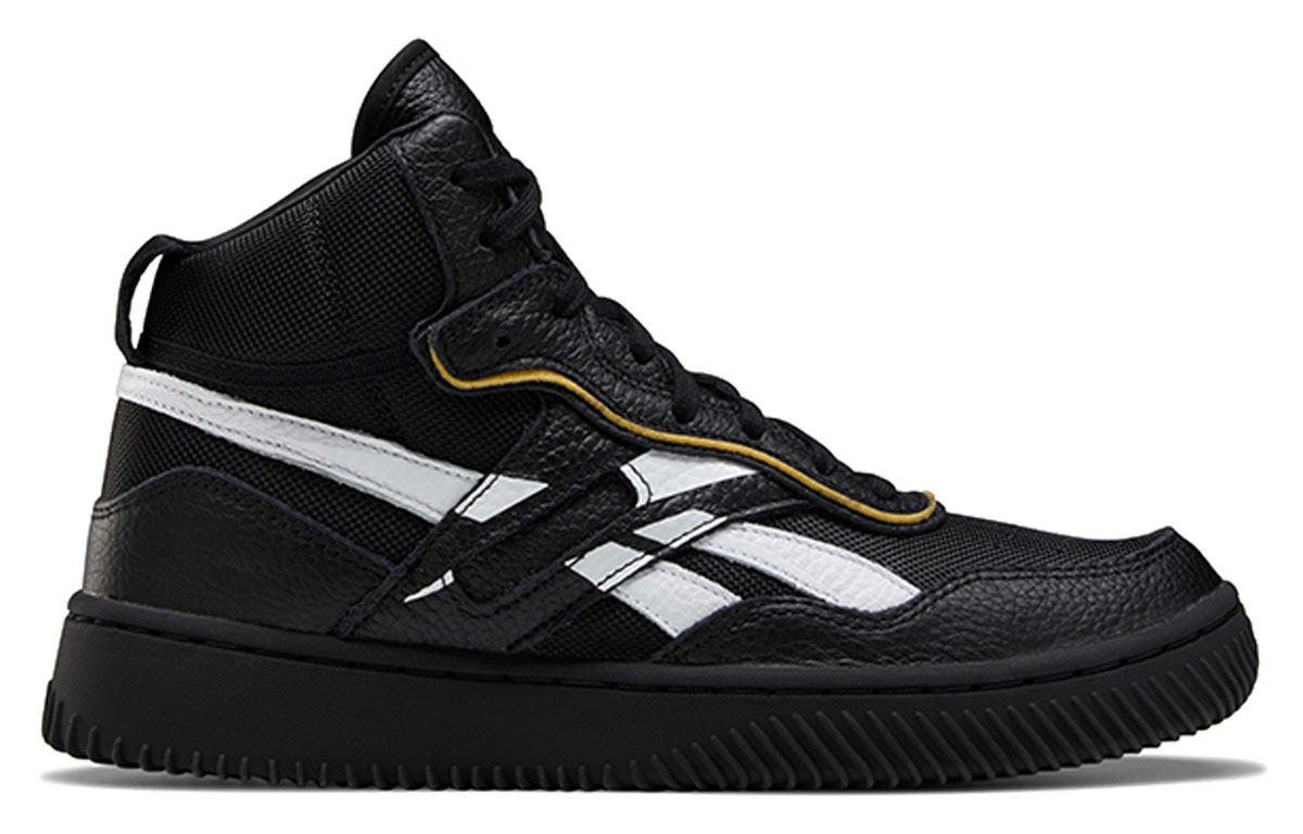 Order Victoria Beckham x Reebok Dual Court Mid 2 ''Cuir Noir''. FX4301
