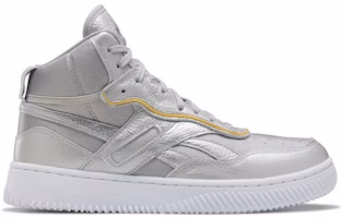 Victoria Beckham x Reebok Dual Court Mid 2 'Silver Metallic' FW9964 Victoria Beckham x Reebok Dual Court Mid 2 'Silver Metallic' FW9964