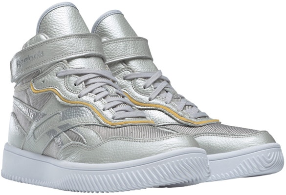 Victoria Beckham x Reebok Dual Court Mid 2 'Silver Metallic' Perak FW9964 Lookbook Victoria Beckham x Reebok Dual Court Mid 2 'Silver Metallic' Perak FW9964