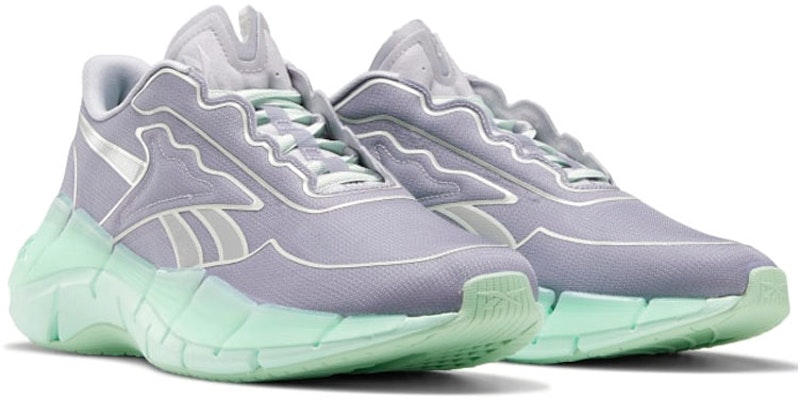 Victoria Beckham x Reebok Zig Kinetica 'Cold Grey Digital Green' H02604 Lookbook Victoria Beckham x Reebok Zig Kinetica 'Cold Grey Digital Green' H02604