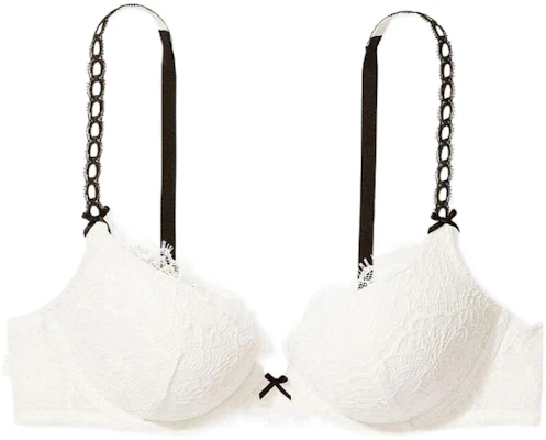 Victoria's Secret Lace Push-Up Bra Coconut White V-Shaped Bralette. 11200969-34Y5 Buy Victoria's Secret Lace Push-Up Bra Coconut White V-Shaped Bralette. 11200969-34Y5
