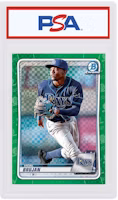 Vidal Brujan 2020 Bowman Chrome X Green X-Fractor /31 #BCP-241 Vidal Brujan 2020 Bowman Chrome X Green X-Fractor /31 #BCP-241