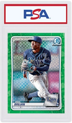 Vidal Brujan 2020 Bowman Chrome X Green X-Fractor /31 #BCP-241 Buy Vidal Brujan 2020 Bowman Chrome X Green X-Fractor /31 #BCP-241