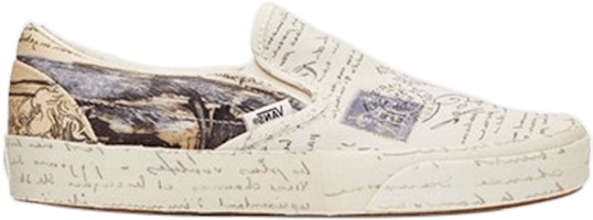 Vincent Van Gogh x Vans Slip-On 'Letters' VN0A38F7U7T Vincent Van Gogh x Vans Slip-On 'Letters' VN0A38F7U7T