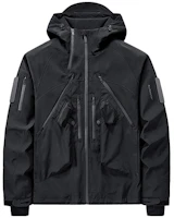VIP Streetwear Multi-Zip Pocket Utility Hooded Jacket Black VZ222048 VIP Streetwear Multi-Zip Pocket Utility Hooded Jacket Black VZ222048