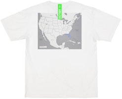 Virgil Abloh Canary Yellow Florida "Swing State" T-Shirt White Virgil Abloh Canary Yellow Florida "Swing State" T-Shirt White
