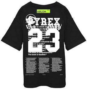 Virgil Abloh 金丝雀黄 Pyrex 黑色 T恤 Order Virgil Abloh 金丝雀黄 Pyrex 黑色 T恤